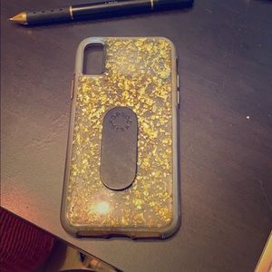 24kt gold speck case mate case iPhone X